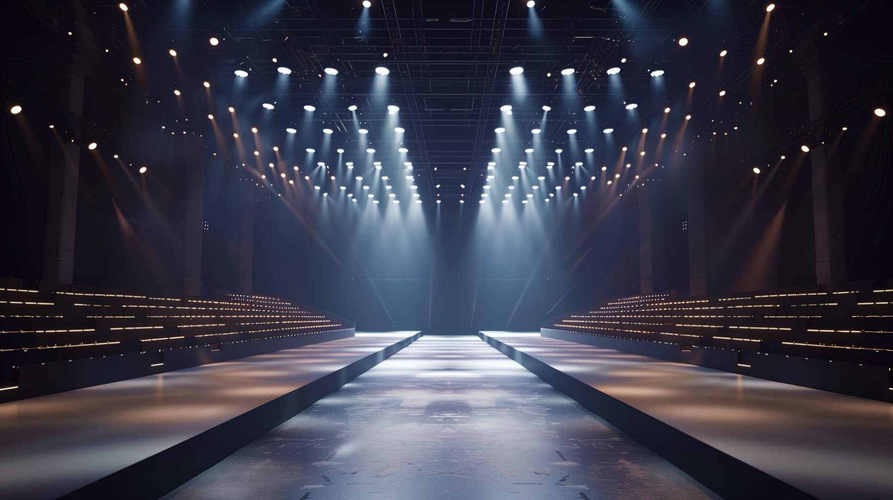 Décor de podium pour un défilé de mode, Beyrouth